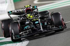 Lewis Hamilton was only eighth-quickest in qualifying