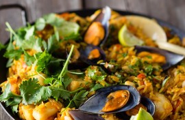 Flora Recipe: Seafood Paella