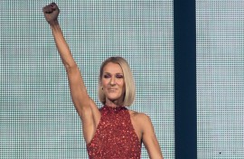 Celine Dion told her fans to take care of each other.