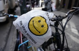New York uses some 23 billion plastic bags every year, according to the state government. 