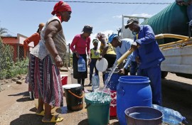 File: QwaQwa residents say the water tanks only come once in three weeks.