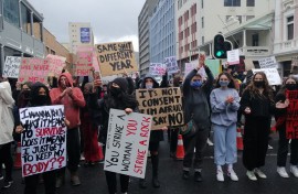 The #EndFemicide movement has hosted a national protest against gender based violence.