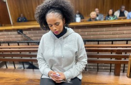Dr Nandipha Magudumana finally applied for bail. eNCA/Silindelo Masikane