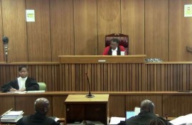 Meyiwa trial court room