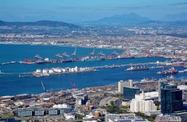File: The Cape Town port. AFP/Patrick Lefevre/BELGA MAG/Belga
