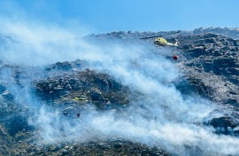 Reinforcements have been called in to battle raging wildfires in Simon's Town. Twitter/@wo_fire