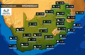 Weather Forecast - Wednesday, 13 December 2023
