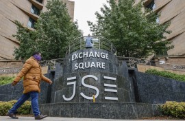 The Johannesburg Stock Exchange (JSE) in Sandton. AFP/Guillem Sartorio