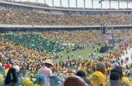 ANC manifesto launch in Durban, KwaZulu-Natal. 