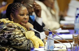 Nosiviwe Mapisa-Nqakula. AFP/Stringer