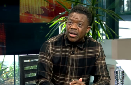 Benjamin Dube in studio 