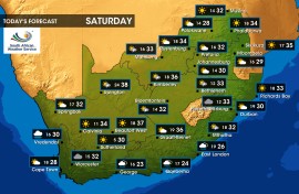Weather forecast | Saturday, 2 March 2024