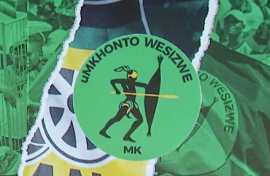 MK Party and ANC logos.