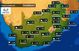 Weather forecast | Thursday, 7 March 2024
