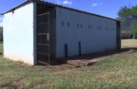 School pit toilet