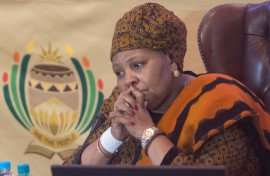 Former National Assembly speaker Nosiviwe Mapisa-Nqakula. Brenton Geach/Gallo Images via Getty Images