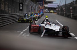 Drivers taking part in the ABB FIA Formula E World Championship on the Circuit de Monaco. Andre Ferreira/DPPI via AFP