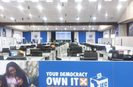 IEC election results centre.  