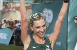 Gerda Steyn. AFP/Rodger Bosch