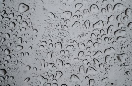 Rain in winter. 