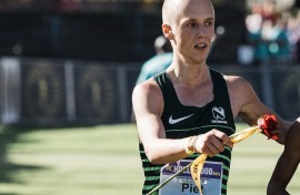 File: Piet Wiersma won the 2024 Comrades Marathon. AFP/Rajesh Jantilal
