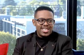 Khaya Sibanyoni of South African gospel sensation, Joyous Celebration.