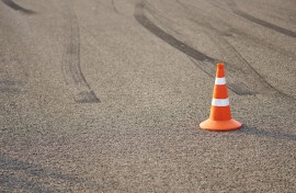 File: A traffic cone at the scene of an accident. Getty Images/Codruta Istrati/500px