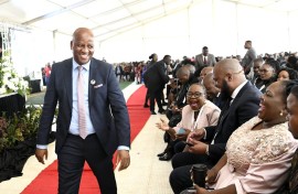 KZN Premier, Thami Ntuli with Sboniso Duma and Nomagugu Simelane