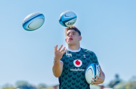 Wales' second row Dafydd Jenkins. AFP/Patrick Hamilton