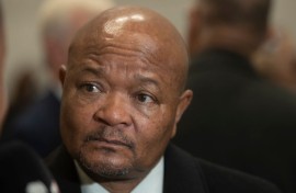 Minister of Police Senzo Mchunu. Brenton Geach/Gallo Images via Getty Images