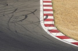 File: The inside kerb of a corner of a grand prix circuit. GettyImages/dan_ray