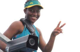 Boipelo Awuah (18) from the Northern Cape represented South Africa in the Women’s Street competition.