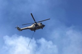 File: A military aircraft at an airshow. eNCA/Estelle Bronkhorst