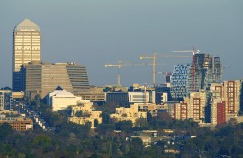 File: General view of central Sandton City.