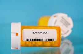 File: Ketamine pill bottle. Wladimir Bulgar/Science Photo Library via AFP