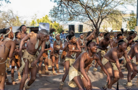  Bakgatla-Ba-Kgafela tribe celebrating farmers' day 