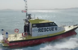 Rescue 6 is designed for rescue missions in harsh environments.