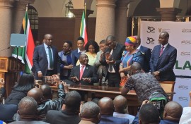 President Cyril Ramaphosa signs BELA Bill Act into Law