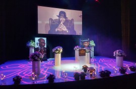 Memorial service for Darlington Michaels aka Papa G