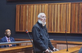 Michael Lomas in court.