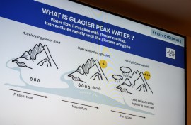 Increasingly intense floods and droughts are a "distress signal" of what is to come as climate change makes the planet's water cycle ever more unpredictable, the United Nations said. AFP/Fabrice Coffrini