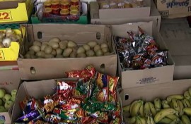 Snacks seen in a spaza shop. 