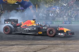 The Red Bull Showrun returned to South Africa after having been in Cape Town in 2019.