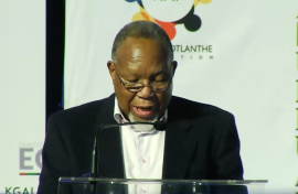 Former president Kgalema Motlanthe.