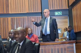 Pule Mabe at Palmridge Magistrates court