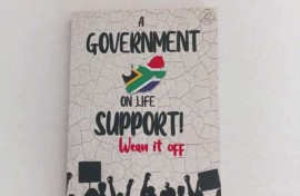 Bafedile Bopape's new book titled, A Government on Life Support.