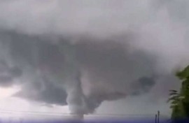 The storm that hit Gauteng on Wednesday.
