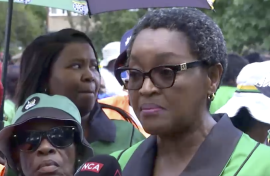 The ANC Women’s League is leading a march to the Union Buildings in protest at gender-based violence and femicide. 