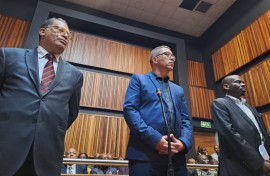 Danny Jordaan Trevor Neethling Gronie Hluyo