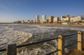 File: A view of the Durban beachfront. Frank Fell/robertharding via AFP